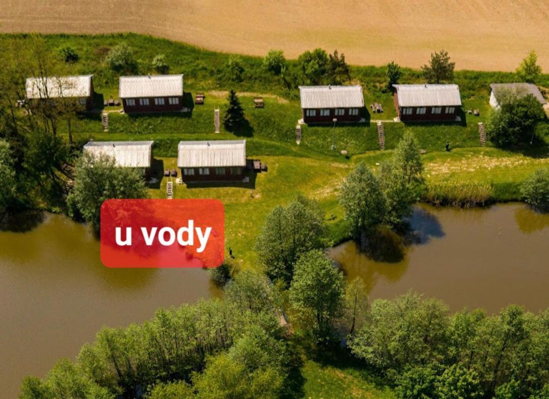 Bungalovy U Rybnika Olbramkostel Kültér fotó